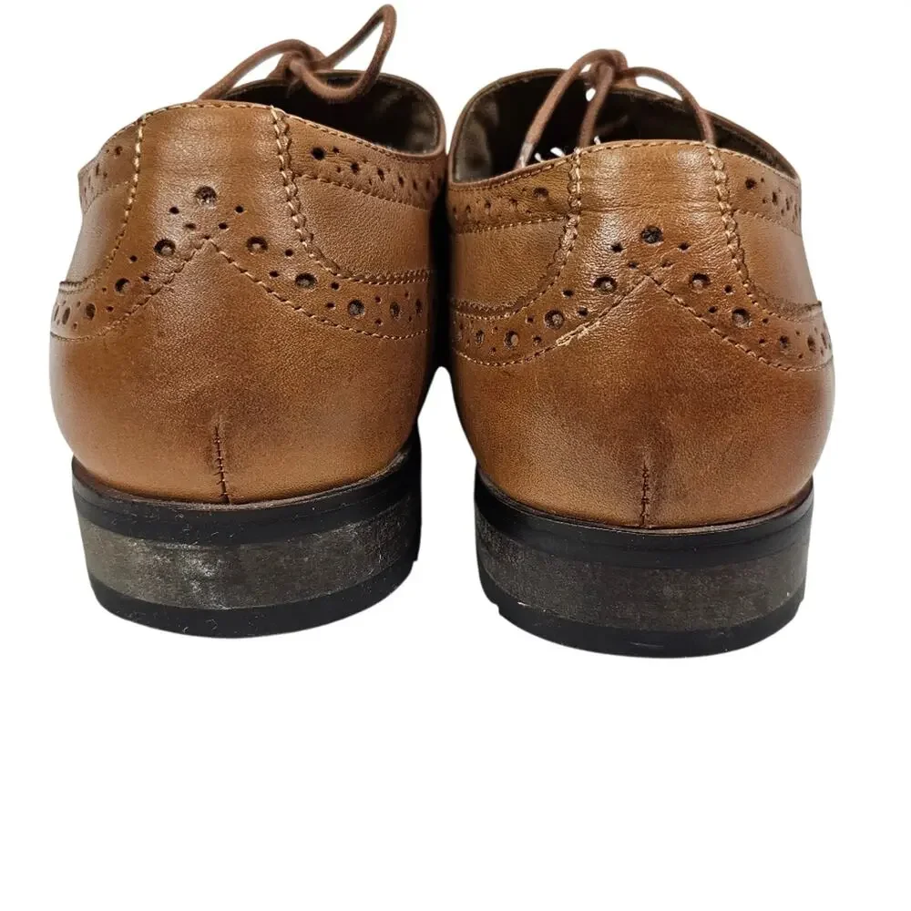 Nunn Bush Men's Maclin St. Wing Tip Brogue Oxford 84677-240 Size 10.5 M
